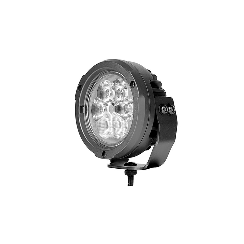 Load image into Gallery viewer, CM-2066W,LED Motorcycle Light,4.5",60Wx2,Dimmable with Dual Position Light & Removeable Amber Cover,2pcs set with wire harness, Waterproof