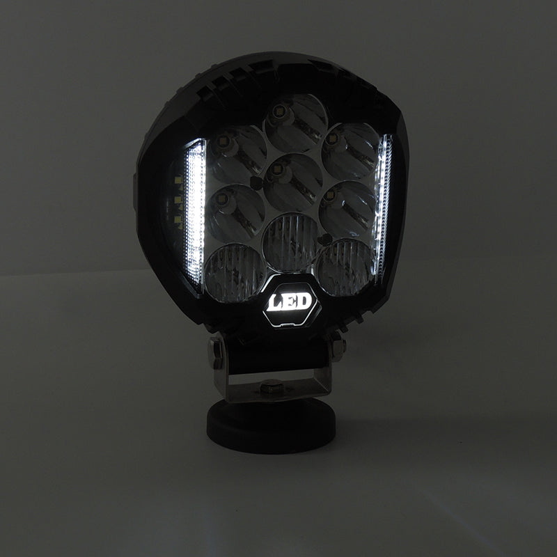 Load image into Gallery viewer, CM-9060, 7" 40W ,3800LM LED Driving Light Dual Side Shooter Waterproof IP67 Lighting for Truck SUV Jeep Off-Road