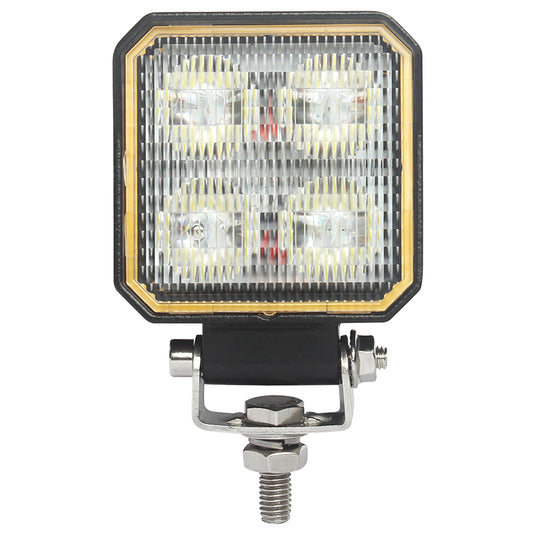 CM-2020S, 3Inch 20W ,2000LM Square Flood Beam Waterproof IP67 Lighting for Truck SUV Jeep Off-Road