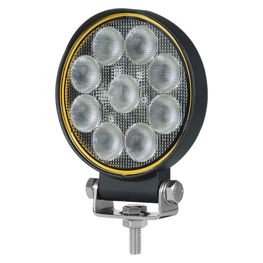 CM-2035R+, 4.5Inch 15W ,1110LM Round Flood Beam Waterproof IP67 Lighting for Truck SUV Jeep Off-Road
