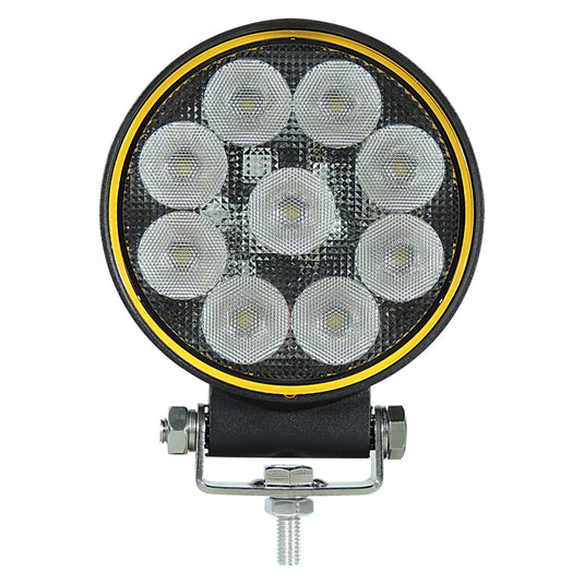 CM-2035R+, 4.5Inch 15W ,1110LM Round Flood Beam Waterproof IP67 Lighting for Truck SUV Jeep Off-Road