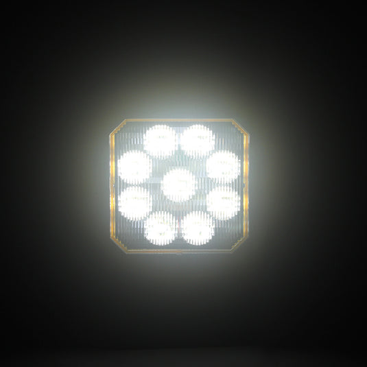 CM-2035S+, 4.5Inch 15W ,1110LM SQUARE Flood Beam Waterproof IP67 Lighting for Truck SUV Jeep Off-Road