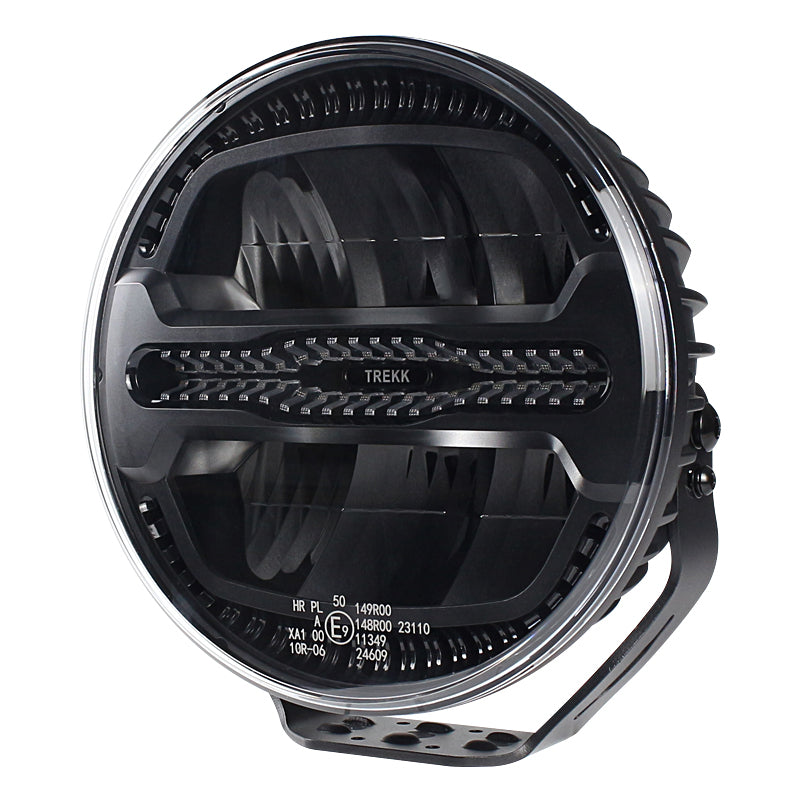 CM2055 LEDENER LED DRIVING LIGHT,9" Dual Mode: Boost & E-Mode