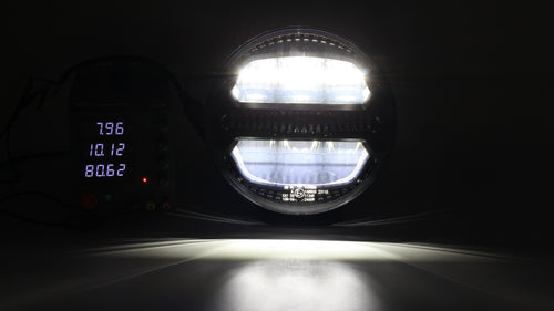 CM2055 LEDENER LED DRIVING LIGHT,9" Dual Mode: Boost & E-Mode