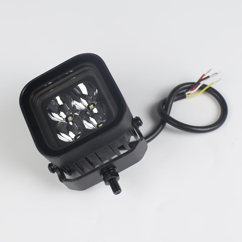 Load image into Gallery viewer, CM2058, 3-Inch 32W Amber+White/ Red+White Dual Position Light, Flood/Spot Beam,3400LM Super Bright Waterproof IP67 Lighting for Truck SUV Jeep Off-Road
