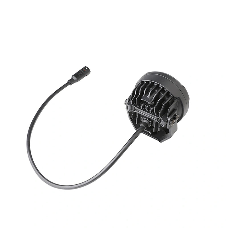 Load image into Gallery viewer, CM-2067W,LED Motorcycle Light,3.5",55Wx2,Dimmable with Dual Position Light &amp; Removeable Amber Cover,2pcs set with wire harness, Waterproof
