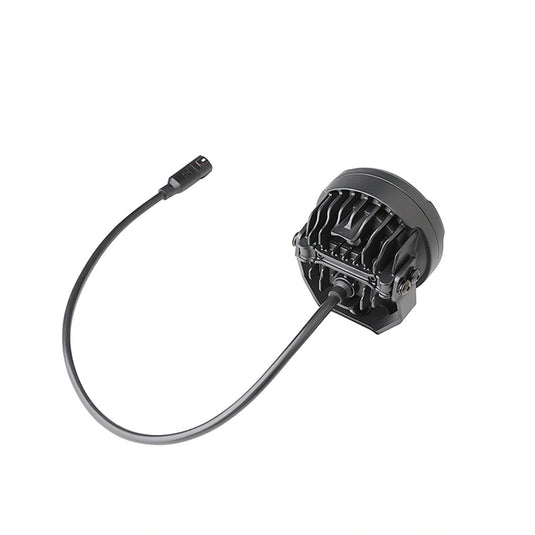 CM-2067W,LED Motorcycle Light,3.5",55Wx2,Dimmable with Dual Position Light & Removeable Amber Cover,2pcs set with wire harness, Waterproof