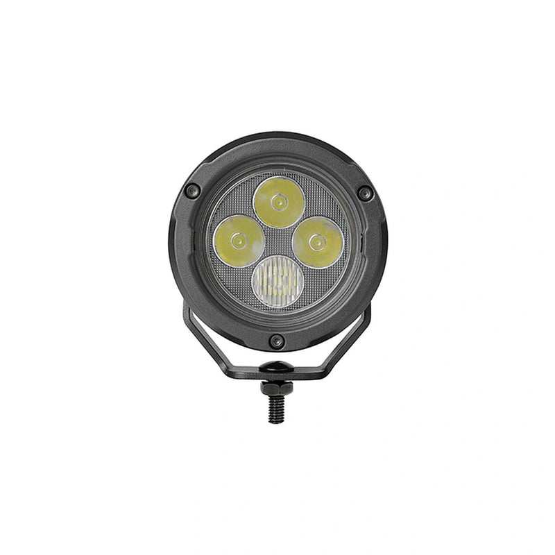 Load image into Gallery viewer, CM-2067W,LED Motorcycle Light,3.5",55Wx2,Dimmable with Dual Position Light &amp; Removeable Amber Cover,2pcs set with wire harness, Waterproof
