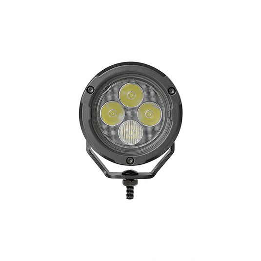 CM-2067W,LED Motorcycle Light,3.5",55Wx2,Dimmable with Dual Position Light & Removeable Amber Cover,2pcs set with wire harness, Waterproof