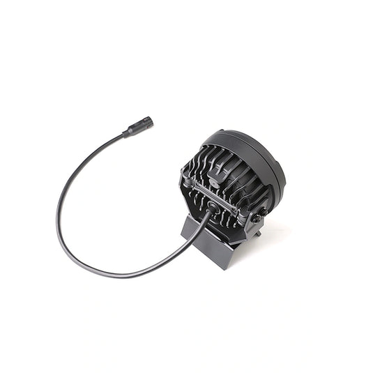 CM-2066W,LED Motorcycle Light,4.5",60Wx2,Dimmable with Dual Position Light & Removeable Amber Cover,2pcs set with wire harness, Waterproof
