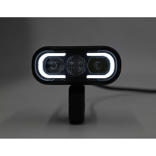 CM-2068W,LED Motorcycle Light,4.5",45Wx2,Dimmable with Dual Position Light & Removeable Amber Cover,2pcs set with wire harness, Waterproof