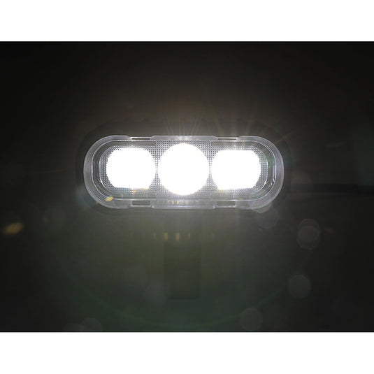 CM-2068W,LED Motorcycle Light,4.5",45Wx2,Dimmable with Dual Position Light & Removeable Amber Cover,2pcs set with wire harness, Waterproof
