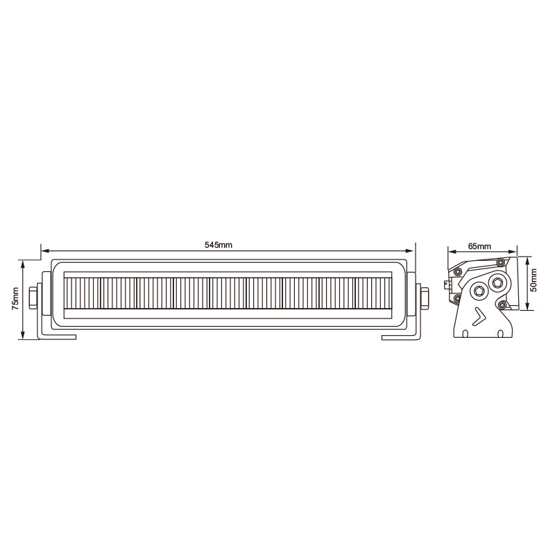 Load image into Gallery viewer, CM-3004L Series LED Light Bar, 14Inch, 5 Functions, Slim  Edgeless Waterproof IP67 Lightbar for Truck SUV ATV UTV Jeep Off-Road
