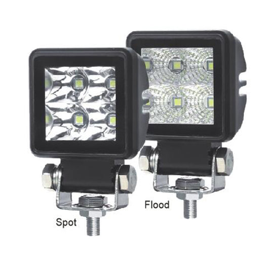 CM-5004, 2.3Inch 18W ,1693LM SQUARE  Edgeless Waterproof IP67 Lighting for Truck SUV Jeep Off-Road