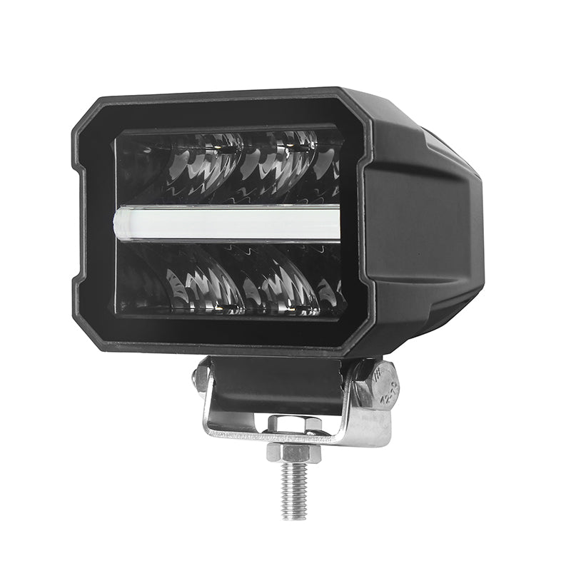 Load image into Gallery viewer, CM-5008, 4.5" 25W ,Blacked out Frameless, Dual Position Light  Waterproof IP67 Lighting for Truck SUV Jeep Off-Road
