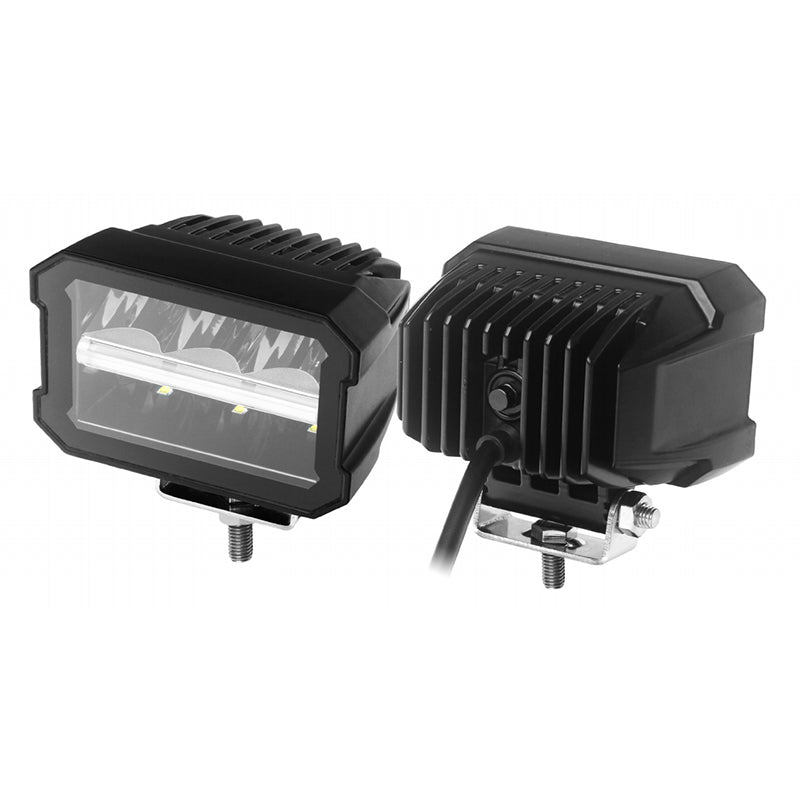Load image into Gallery viewer, CM-5008, 4.5" 25W ,Blacked out Frameless, Dual Position Light  Waterproof IP67 Lighting for Truck SUV Jeep Off-Road
