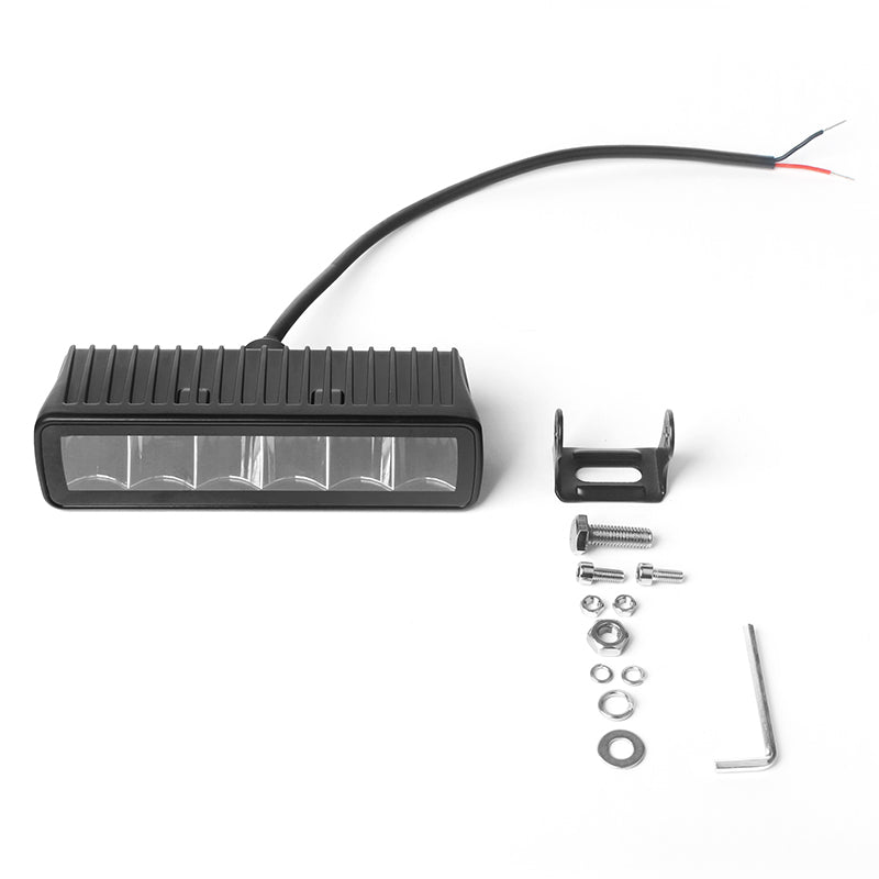 Load image into Gallery viewer, CM-5030PR, 6.3" 18W ,Blacked out Frameless, LED WORK LIGHT  Waterproof IP67 Lighting for Truck SUV Jeep Off-Road
