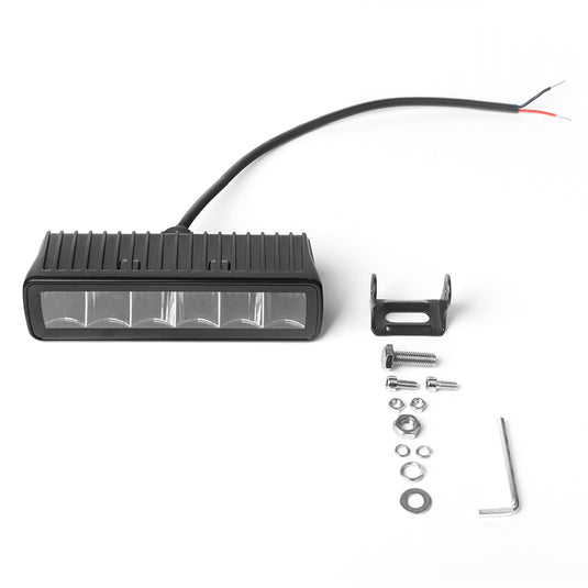 CM-5030PR, 6.3" 18W ,Blacked out Frameless, LED WORK LIGHT  Waterproof IP67 Lighting for Truck SUV Jeep Off-Road