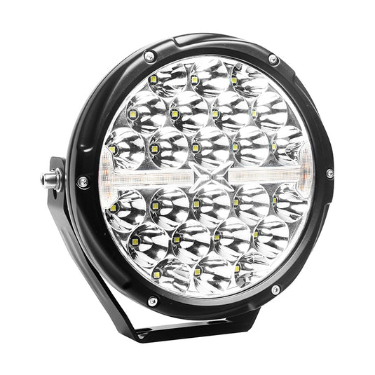 CM-5064PLUS, 7" 100W , LED Driving Light with Dual Position Light & Warning Light Waterproof IP67 Lighting for Truck SUV Jeep Off-Road