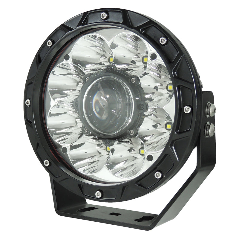 Load image into Gallery viewer, CM-7060R, 7" 60W ,4168LM LED Driving Light Laser Projector Matrix Waterproof IP67 Lighting for Truck SUV Jeep Off-Road
