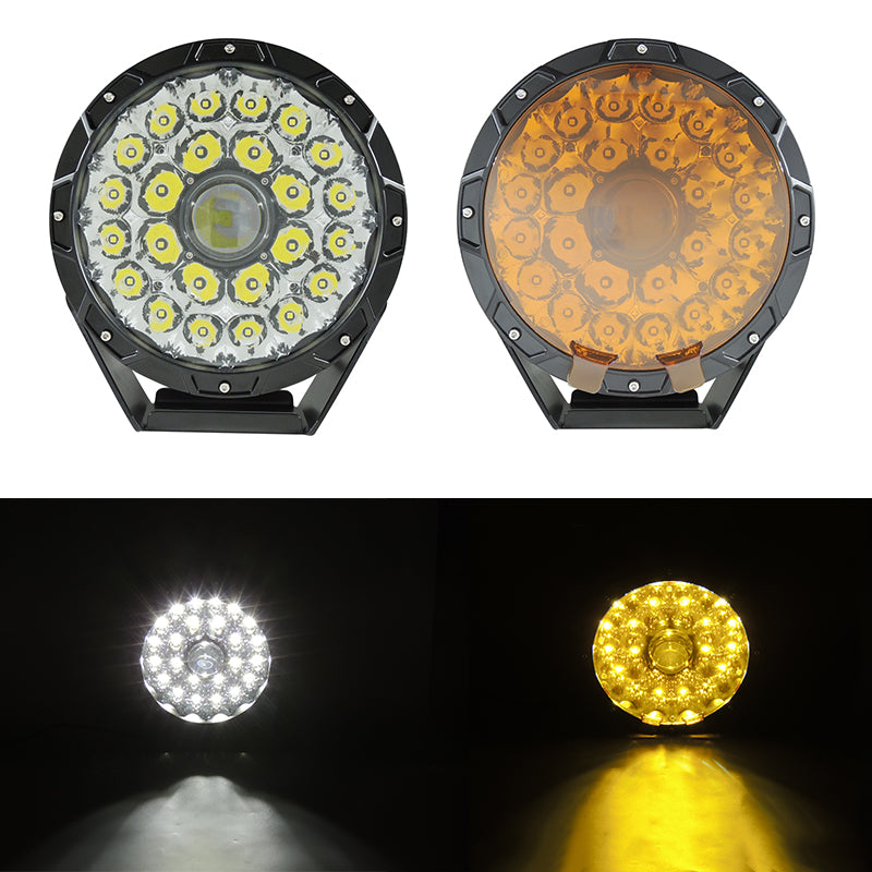 Load image into Gallery viewer, CM-90140R, 9" 140W ,10977LM LED Driving Light Laser Projector Matrix Waterproof IP67 Lighting for Truck SUV Jeep Off-Road
