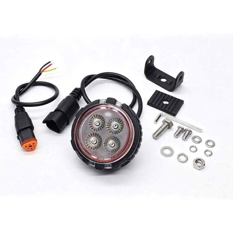 Load image into Gallery viewer, G3020RA 3" 20W LED Work Light,  1300 Lumens Spot and Flood Beam with Position Light, Waterproof, 9-32V DC for Truck Jeep SUV Off-Road Lighting
