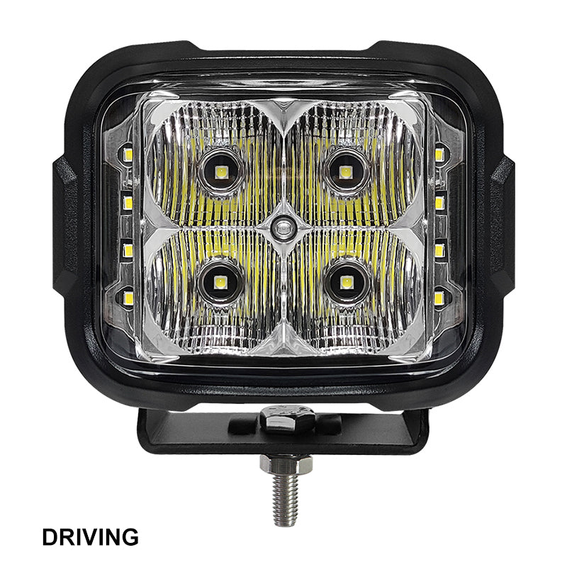 Load image into Gallery viewer, G4556 4.5" 56W LED Work Light, Dual Side Shooter, 5400 Lumens Waterproof , 9-32V DC for Truck Jeep SUV Off-Road Lighting
