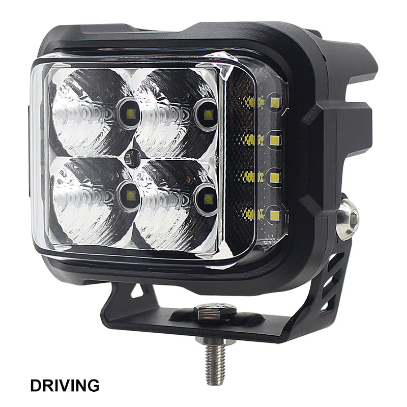 Load image into Gallery viewer, G4556 4.5" 56W LED Work Light, Dual Side Shooter, 5400 Lumens Waterproof , 9-32V DC for Truck Jeep SUV Off-Road Lighting
