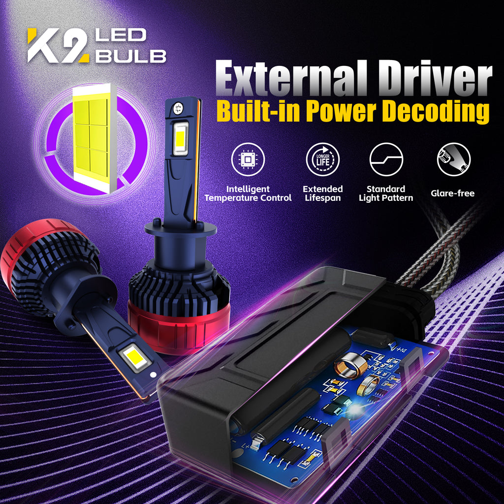 LEDENER K2 SERIES LED Headlight Bulb