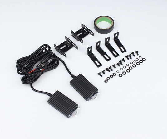 LG16/LG20/LG25 Serials, Ultra-Thin LED Grille Light V2.0 with Built-in Waterproof Fan, High Power Multi-Scenario Mounting for SUV, Truck & Motorcycle