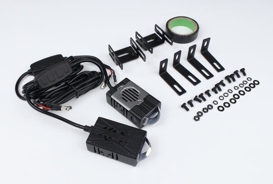 LG16/LG20/LG25 Serials, Ultra-Thin LED Grille Light V2.0 with Built-in Waterproof Fan, High Power Multi-Scenario Mounting for SUV, Truck & Motorcycle