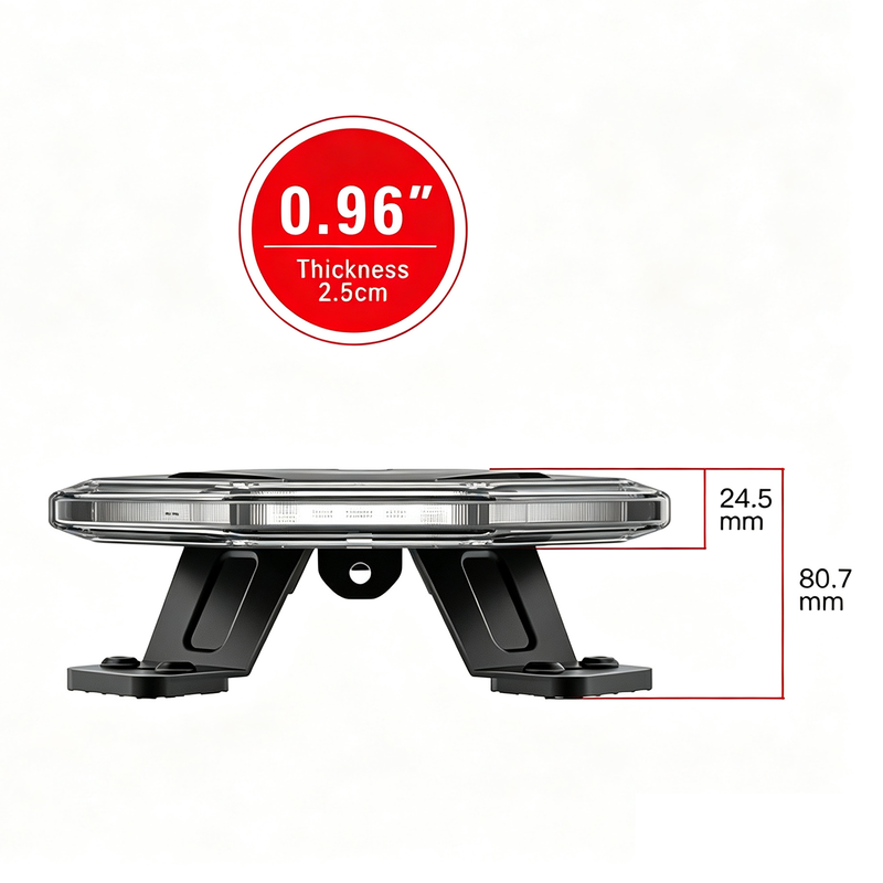Load image into Gallery viewer, Z-W18 Series 0.96" Ultra-Thin LED Warning Lightbar | SAE J845 &amp; ECE R65 Approved | 6 Lengths (24"-72") | 14 Patterns| IP67
